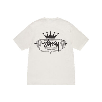 Stussy Construit pour durer T-shirt Blanc