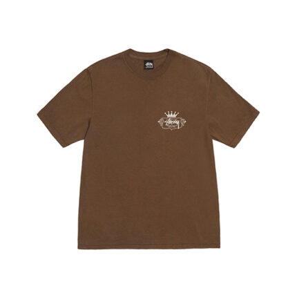 Stussy Construit pour durer T-shirt Marron