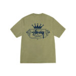 Stussy Construit pour durer T-shirt vert