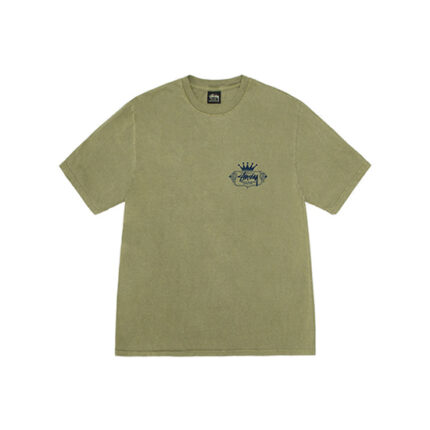 Stussy Construit pour durer T-shirt vert