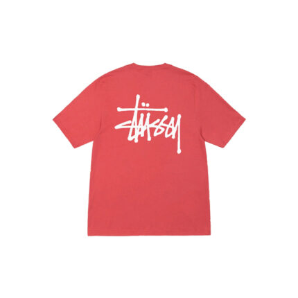 Stussy T shirt rouge