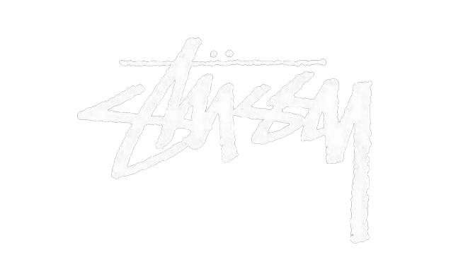 Stussy white logo