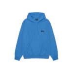 Sweat à capuche Stussy bleu Basic