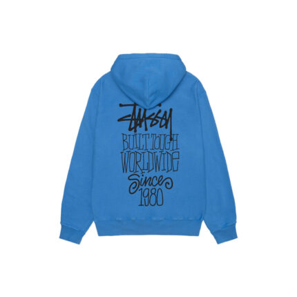 Sweat à capuche Stussy bleu Basic